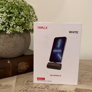 IWALK Docking Battery For IPhone (White) 💖